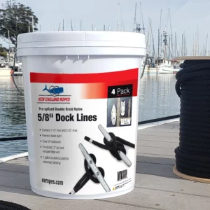 Nylon Double Braid Dock Line Bucket